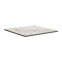 Extrema Square Carrara Marble Table Top