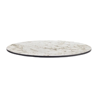 Extrema Round Carrara Marble Table Top