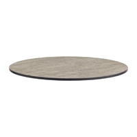 Extrema Round Cement Textured Table Top