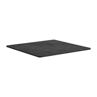 Extrema Square Metallic Anthracite Table Top