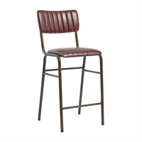 Tavo Stacking Mid Bar Stool Vintage Red (2 Pack)