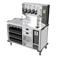 Moffat BTX Beverage & Breakfast Trolley with 2 End Shelves