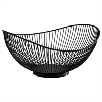 APS Svart Black Mesh Basket