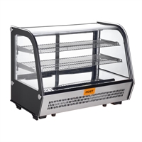 HOST Countertop Display Merchandiser Stainless Steel - 160Ltr  HOST1104CR