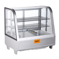 HOST Countertop Display Merchandiser Silver 100Ltr HOST1101CR