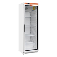 HOST Upright Display Fridge White 400Ltr HOST1102UR