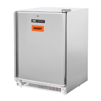 HOST Undercounter Freezer Stainless Steel 140Ltr HOST1019CF
