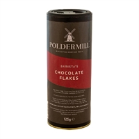 Poldermill&nbsp;Dark&nbsp;Chocolate Flakes&nbsp;Shaker&nbsp;Drum&nbsp;125g