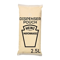 Heinz Sauce-O-Mat Mayonnaise Dispenser Pouches 2.5Ltr (3 Pack)