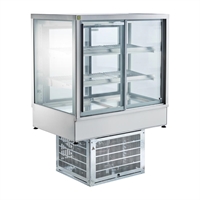 Cossiga Tower STG Refrigerated Drop-in Display w/Sliding Front & Rear Doors
