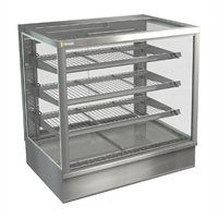 Cossiga Tower STG Heated Drop-in Display w/Solid Front Glass & Rear Sliding Doors