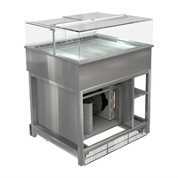 Cossiga LP PLUS Refrigerated Patisserie Display w/Ambient Storage