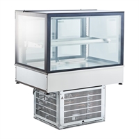 Cossiga Tower GOG Refrigerated Frameless Glass Countertop Display