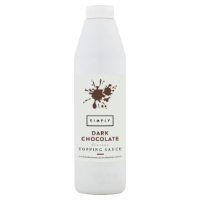 Simply Dark Chocolate Topping Sauce 1kg