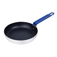 Hygiplas Aluminium Non-Stick Teflon Platinum Plus Frying Pan with Blue Handle 200mm