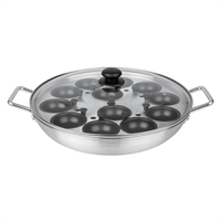 Vogue Aluminium Egg Poacher 350mm