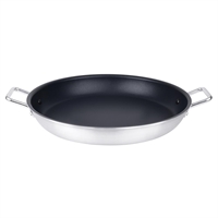 Vogue Aluminium Anti-aanbak Teflon Platinum Plus Paellapan 45cm
