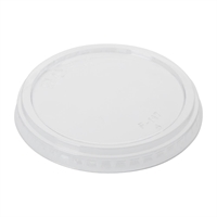 Fiesta Recyclable rPET Flat Lids for Deli Cups 225/340/455ml (300 Pack)