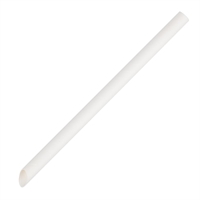 Fiesta Compostable Bubble Tea Straw White 12x210mm (150 Pack)
