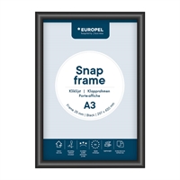 Cadre clipsable Europel A3 25mm noir