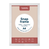 Cadre clipsable Europel A4 25mm blanc mat