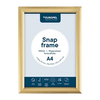 Europel Kliklijst A4 25mm Goud