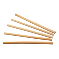 Sier Einweg Gerade Strohhalmrohr ø 6-8mm / 20 cm (50 Stück)