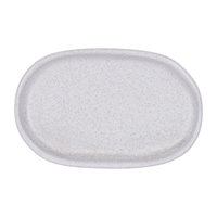 Tablekraft Naturals Clay Ash Grey Oval Plate - 210x135x20mm (Box 6)