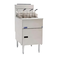 Pitco High Production 3 Basket LPG Gas Single Economy Fryer 36Ltr
