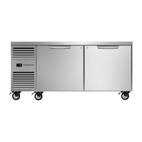 SKOPE ProSpec Two Solid Door Underbench GN 2/1 Left Hand Fridge
