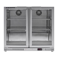SKOPE Two Glass Door Bar Cooler