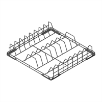 SMEG 500x500x100mm 18 Plate Self Service Tray Basket