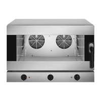 SMEG 4 Tray HDMF Convection Oven w/side Open Door 3PH Man Control ALFA425H-2