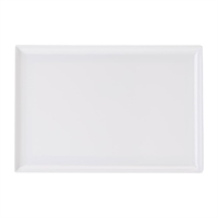 Coucou Melamine Rectangular Platter White - 350x240mm
