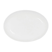 Tablekraft Core Platter Oval Coupe Shape White 230x165x22mm (6 Pack)