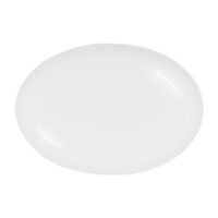 Tablekraft Core Platter Oval Coupe Shape White 300x215x30mm (2 Pack)