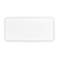 Tablekraft Core Platter Rectangle Coupe White 305x165x35mm (4 Pack)