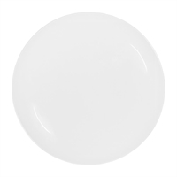 Tablekraft Core Round Plate Coupe Shape White 225mm (6 Pack)