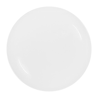 Tablekraft Core Round Plate Coupe Shape White 280mm (3 Pack)