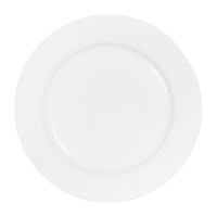 Tablekraft Core Round Plate Rim Shape White 200mm (6 Pack)