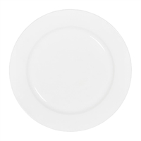 Tablekraft Core Round Plate Rim Shape White 225mm (4 Pack)