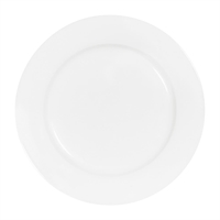 Tablekraft Core Round Plate Rim Shape White 250mm (4 Pack)