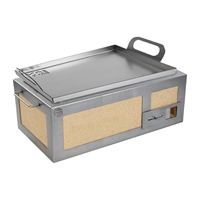 Kasai Medium Long Konro Grill Solid Plancha Edition KAS-16198