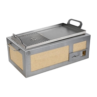 Kasai Medium Long Konro Grill 50/50 Plancha Edition KAS-16204