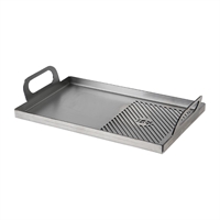 Kasai Konro 50/50 Plancha for Little Konro Grill KAS-16044