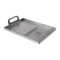 Kasai Konro 50/50 Plancha for Medium Wide Konro Grill KAS-16045