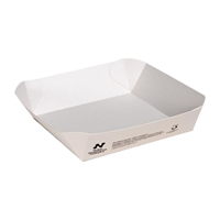 Notpla 6"x6" Square Trays - White (600 Pack)