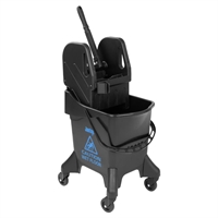 Jantex Tall Mop Bucket and Wringer Blue Print 20Ltr