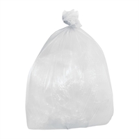 Sacs poubelle légers Jantex transparents 80L (lot de 200)