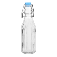 Olympia Ridged Swing Top Water Bottles 200ml (6 Pack)